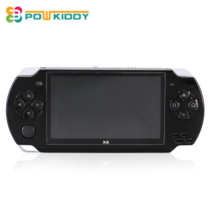 Powkiddy portátil Reproductores de juegos portátiles 8g 4.3 pulgadas