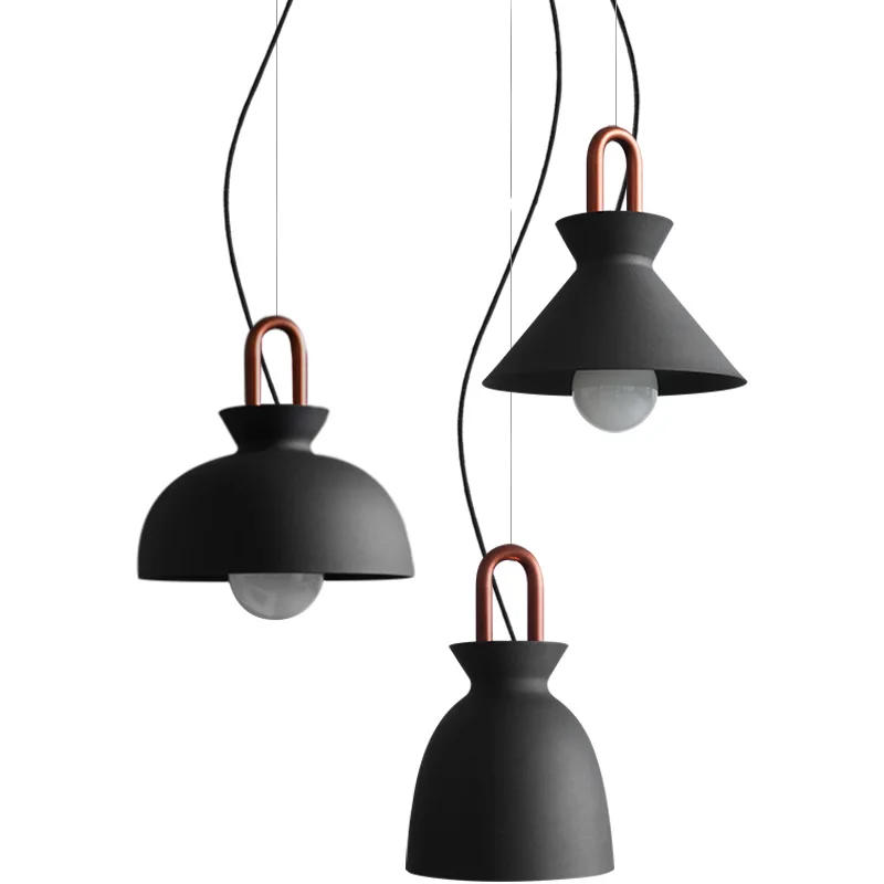 

Industrial Wind Restaurant pendant lights American retro living room lamp decor coffee Dining room single-headed light fixtures