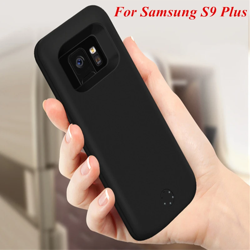 6000 мАч чехол для батареи Samsung Galaxy S9 Plus зарядного устройства телефона внешний