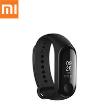 Xiaomi mi группа 3 мгновенное сообщение сердечного ритма фитнес трекер OLED сенсорный экран водостойкий умные браслеты браслет mi 3