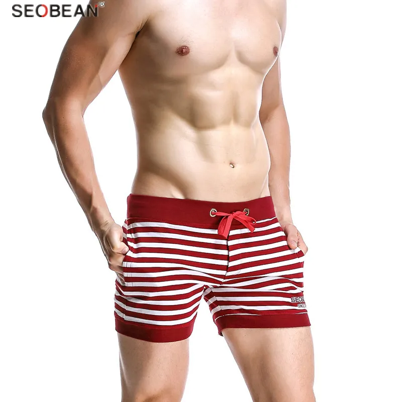 Men's Swimwear Shorts Male Swim Bermuda Surf Short Bikini Bathing Suit