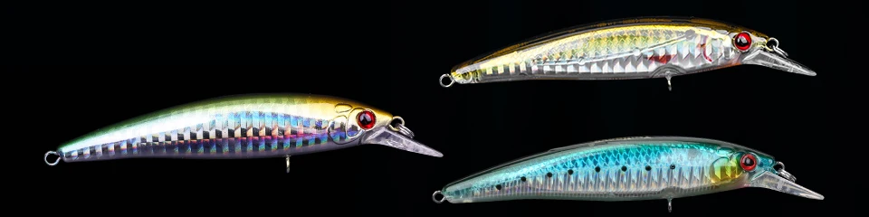 Trulinoya DW11 твердая приманка для рыбалки 95 мм/9 г глубина погружения 1 м Лазерная блесна приманка бионическая рыболовная приманка т с тройными крючками