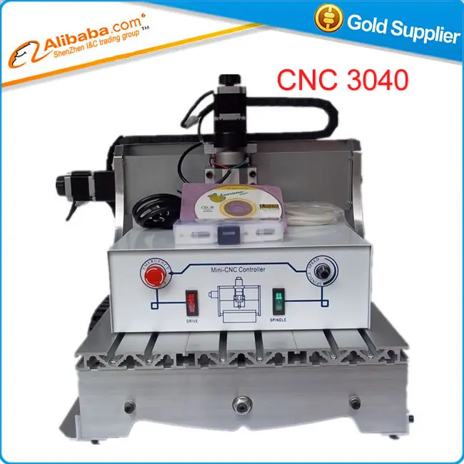 

Free shipping Hot sell cnc machine CNC 3040 T-D300 engraving machine, CNC router,mini cnc wood working machine