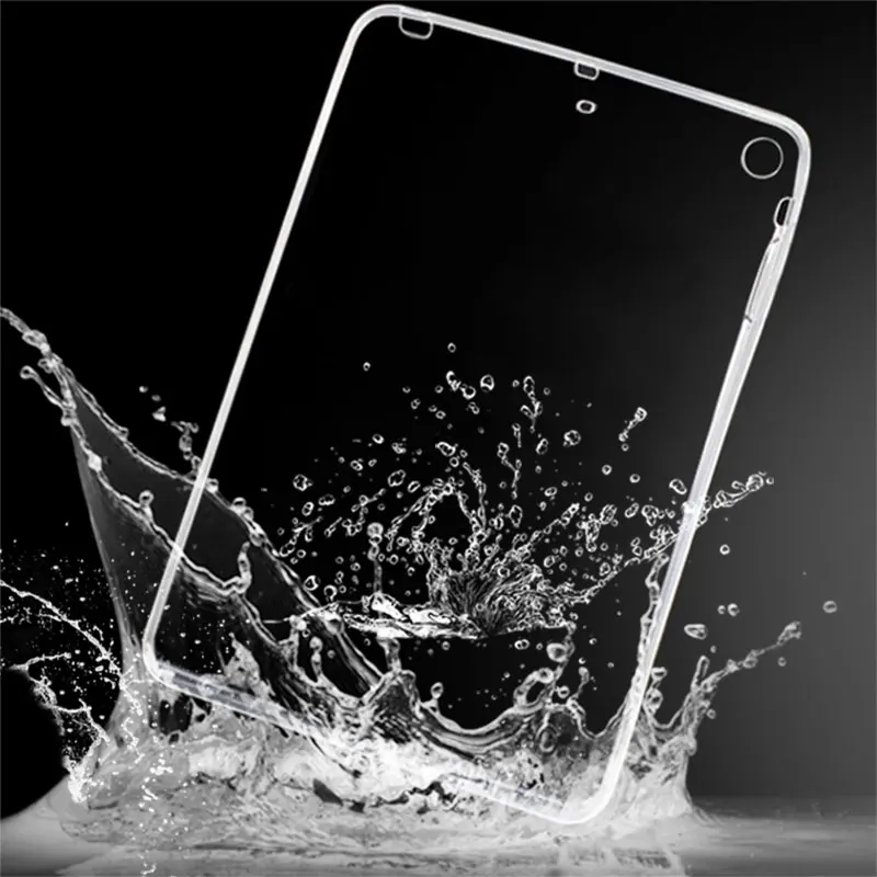 

TPU Tablet Back Case For iPad Air 1 2 3 mini 1 2 3 4 5 Transparent Cover For iPad 2 3 4 Pro 9.7 10.5 11 Crystal Protective Case