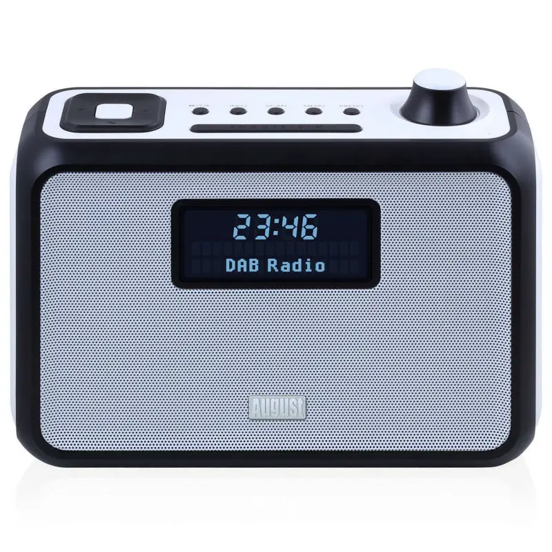 August MB400 DAB DAB+ радио с функцией NFC беспроводной Bluetooth динамик будильник FM стерео