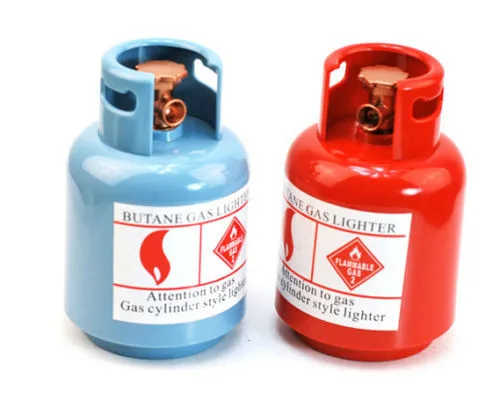 

Free Shipping 2PCS/Lot Gas Tank Piggy Bank Gas Cylinder Coin Storage Bank Box Money Container gift