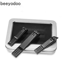 3 шт./компл. большой Нержавеющая сталь кусачки для ногтей Nail Clipper ногти маникюрные ножницы для ногтей