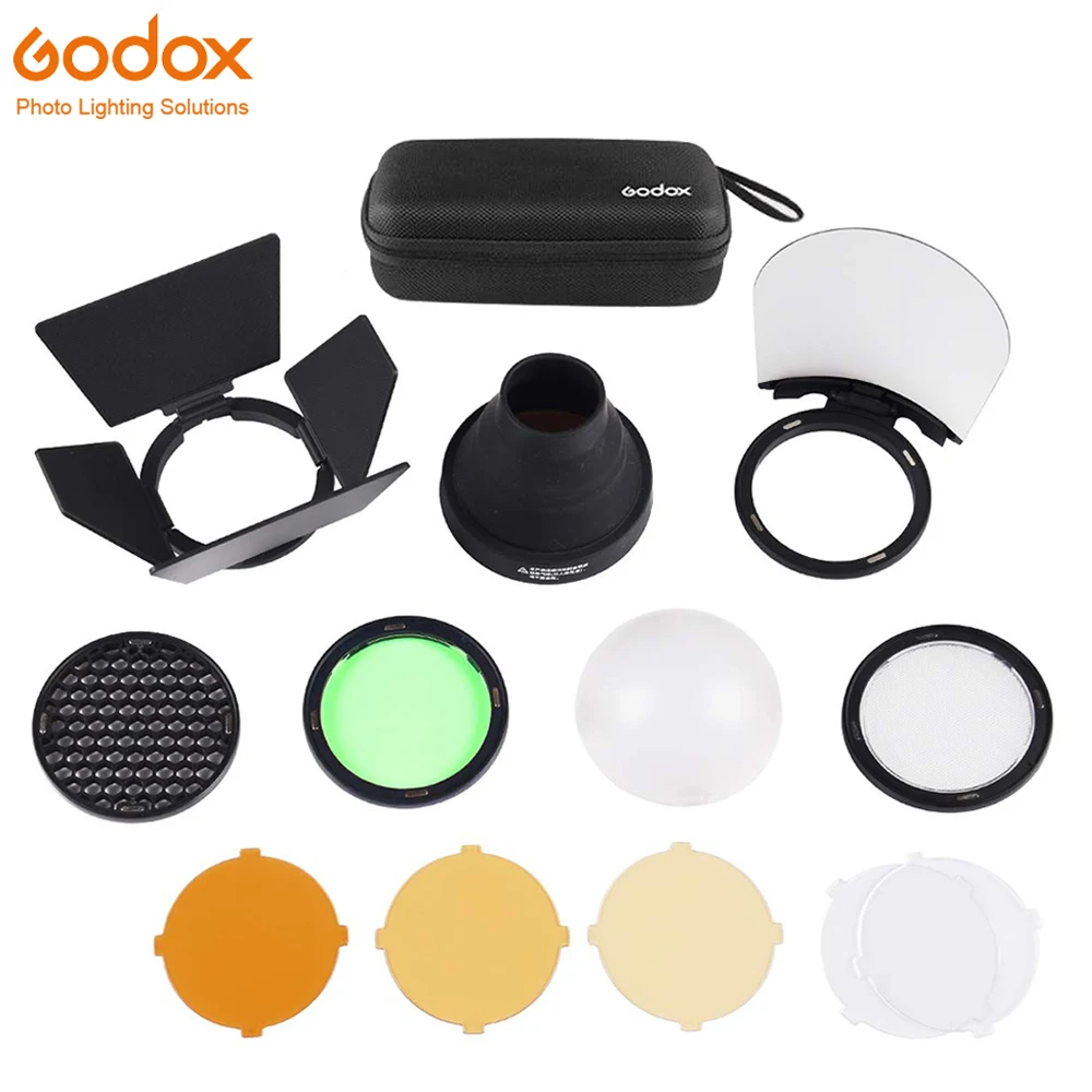 

Godox AK-R1 Pocket Flash Light Accessories Kit for Godox AD200 Accessories H200R Round Flash Head