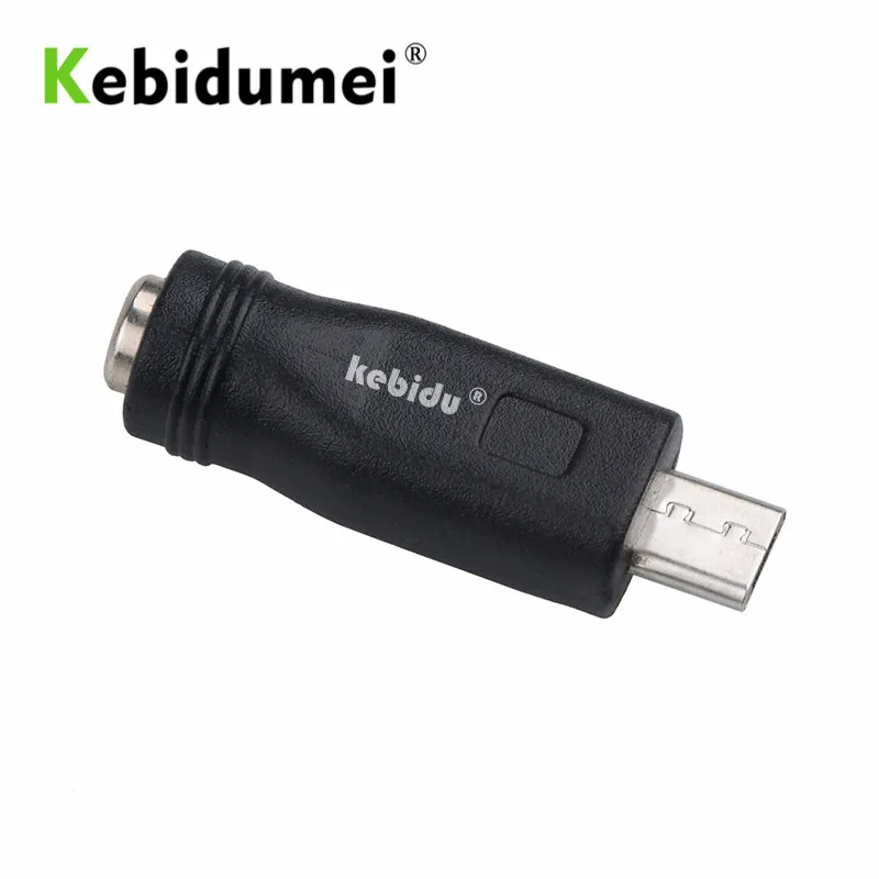 Kebidumei 1 шт./лот 5,5x2,1 мм Женский к Micro USB Мужской 5 Pin DC разъем питания адаптер для V8 Android