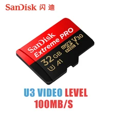 SanDisk Extreme Pro micro SD 32g microSDHC/microSDXC UHS-I карта памяти 95 МБ/с./с класс 10 U3 с SD флэш SD карт sd mikro