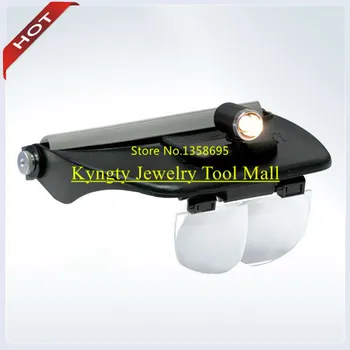 

Jewelry Magnifier for LED Magnifying Glasses Jewelry Tools Great For Craftsmen Or Hobbyists 1 pcs per set