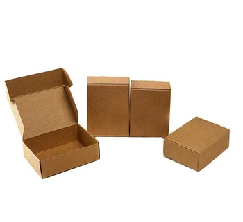 

Newest 5*5*2cm Cardboard Kraft Paper Boxes Simple Gifts, Business Card, DIY, Candy, Thumb Thing Book Holder Boxes 200Pcs/ Lot