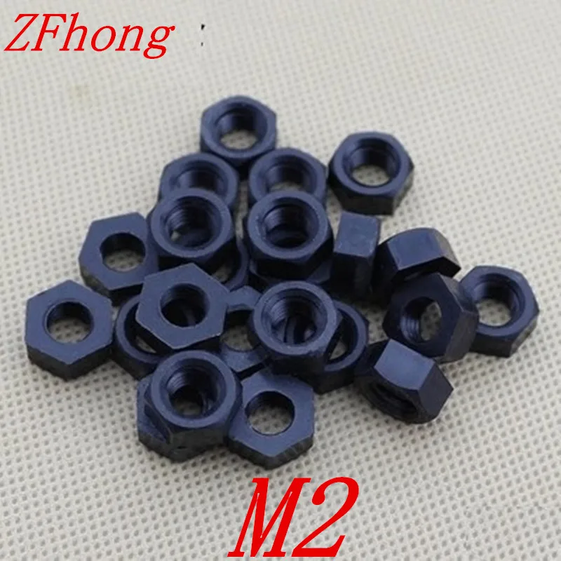  crous Hexagonaux En Plastique Nylon Noir M2 1000 Pi ces AliExpress