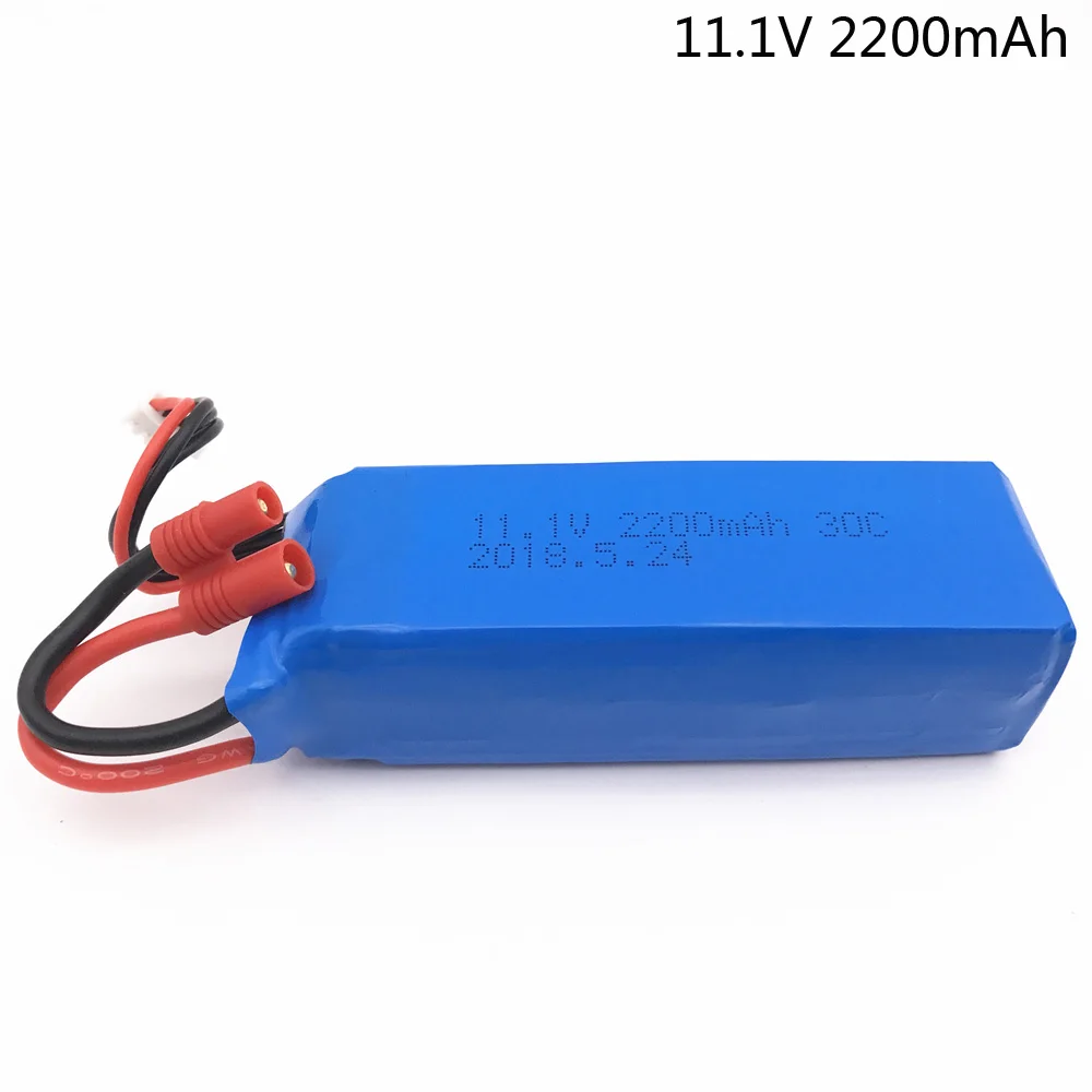 

11.1V 2200mAh For BAYANGTOYS X16 x21 x22 RC Quadcopter Spare Parts battery 11.1 V lipo Battery For RC Camera Drone Accessories