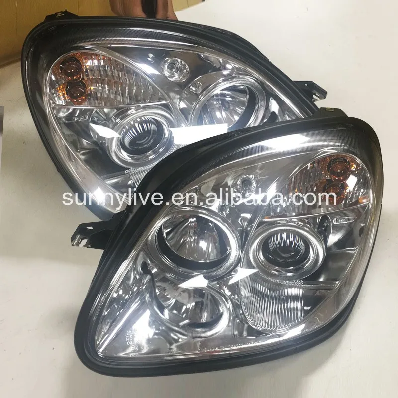 

R170 SLK200 SLK230 SLK350 LED Head Lamp For Mercedes-Benz 1996-04 Chrome Color SN