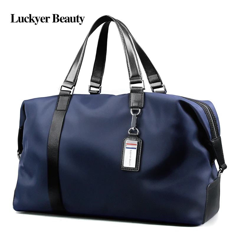 Luckyer Beauty 2017 Модные мужские дорожные сумки высокого качества нейлоновая сумка