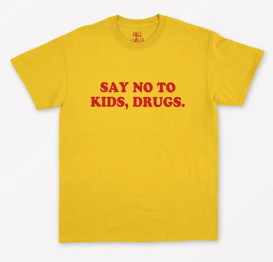 Say No To Kids, женская футболка с красными надписями, хлопковая Повседневная футболка для женщин, топы, футболки Tumblr, хипстер, Прямая поставка, новинка 109|Футболки| | АлиЭкспресс