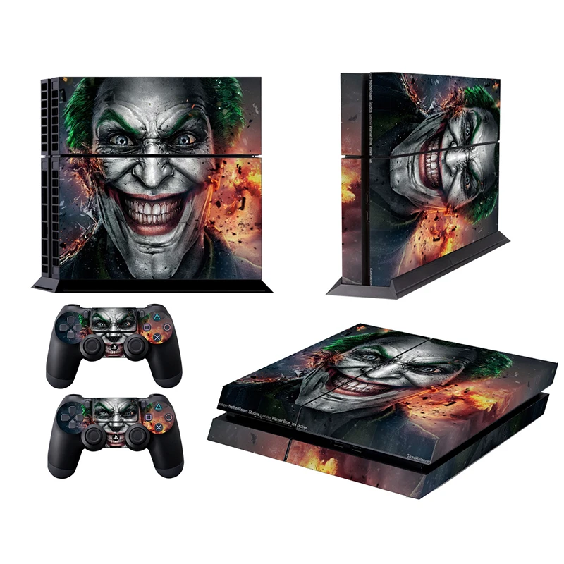 DOITOP для PS4 тонкая наклейка Sony Playstation 4 консоль + 2 контроллера S цветная