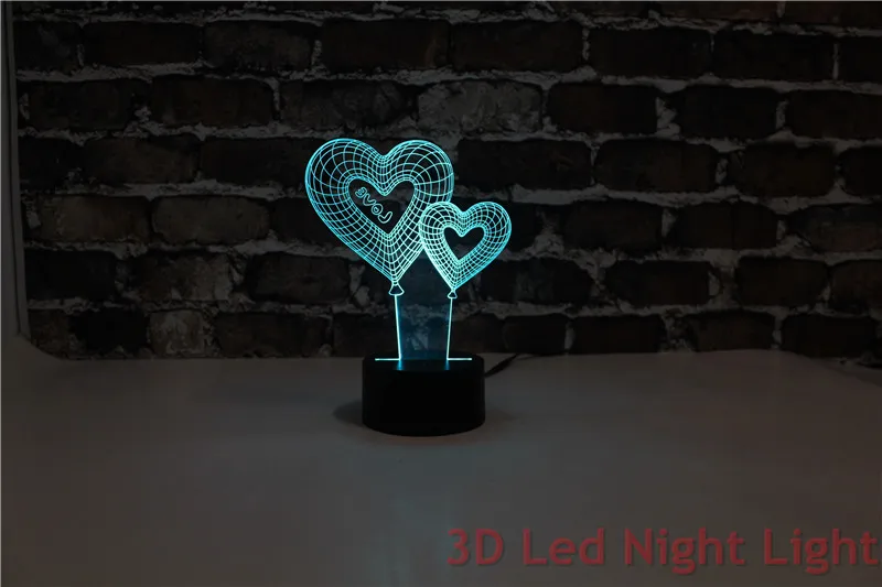 Чердачное украшение комнаты 3D освещение Led Nite Lite с сертификатом RoHS YJM-2903