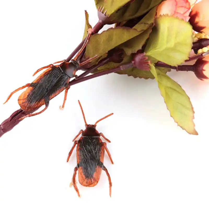 1 pçs abril dia dos tolos dia das bruxas brinquedos piada brinquedo realista simulação borracha barata gags & práticas piadas prop decorações