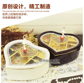 

Jewelry Storage Box Ballet Dancer Fur Elise Clockwork Type Music Box Xmas Gift