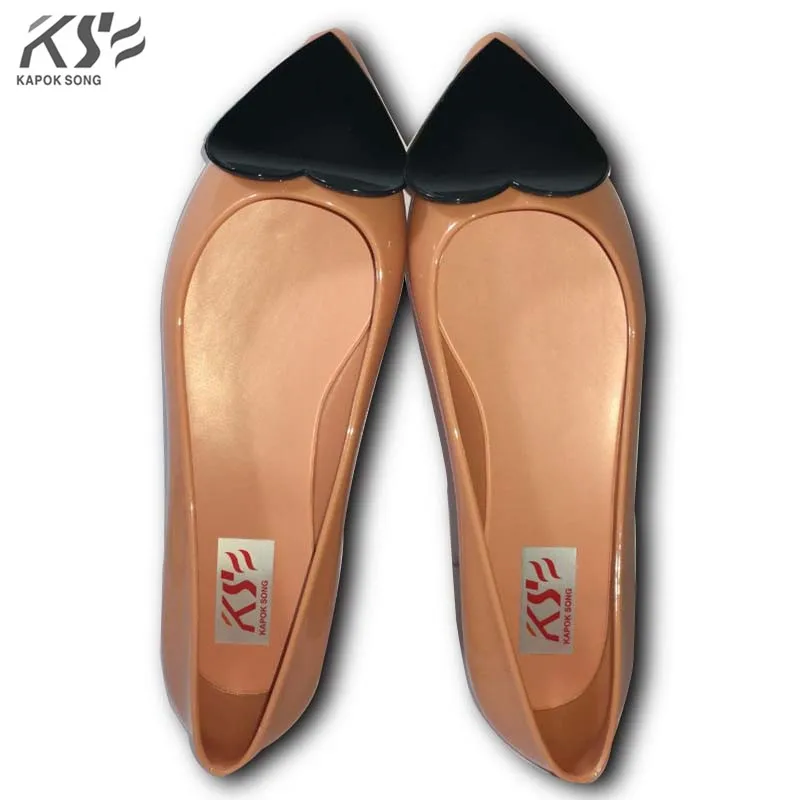 

2017 jelly shoes women candy summer luxury designer brazilian brand model love flat slip on shoes female beach shoes