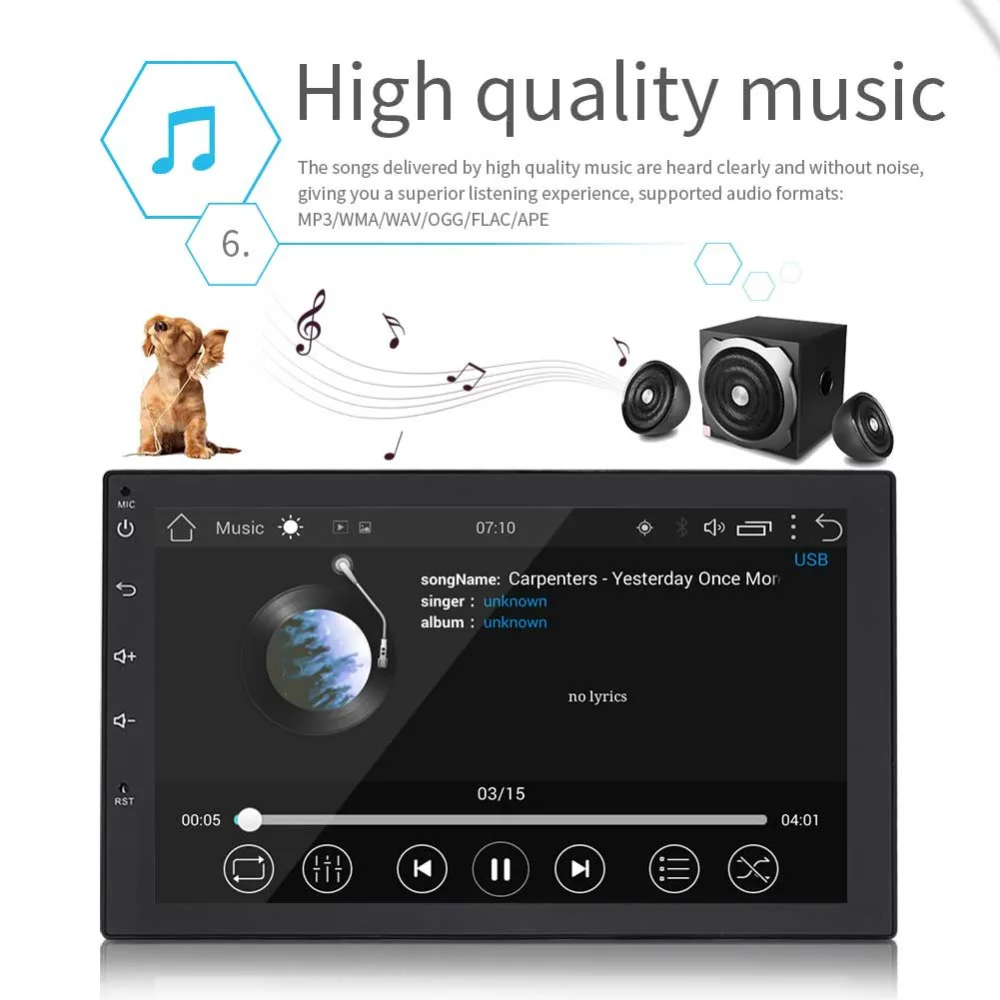 Perfect AMPrime Android Car Radio 2 Din GPS Navigation Autoradio 7" 2Din Car Multimedia Player USB Mirrorlink Auto Stereo Support DVR BT 9 Perfect AMPrime Android Car Radio 2 Din GPS Navigation Autoradio 7" 2Din Car Multimedia Player USB Mirrorlink Auto Stereo Support DVR BT 9