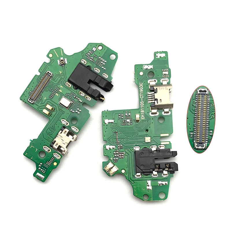 

10pcs/lot For Huawei P Smart 2019 Dock Connector Micro USB Charger Charging Port Flex Cable Microphone Board