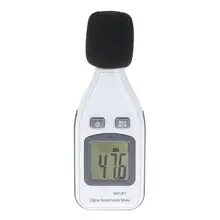 Профессиональный измеритель уровня звука ЖК-цифровой дисплей шумомер шум децибельный монитор тестер давления