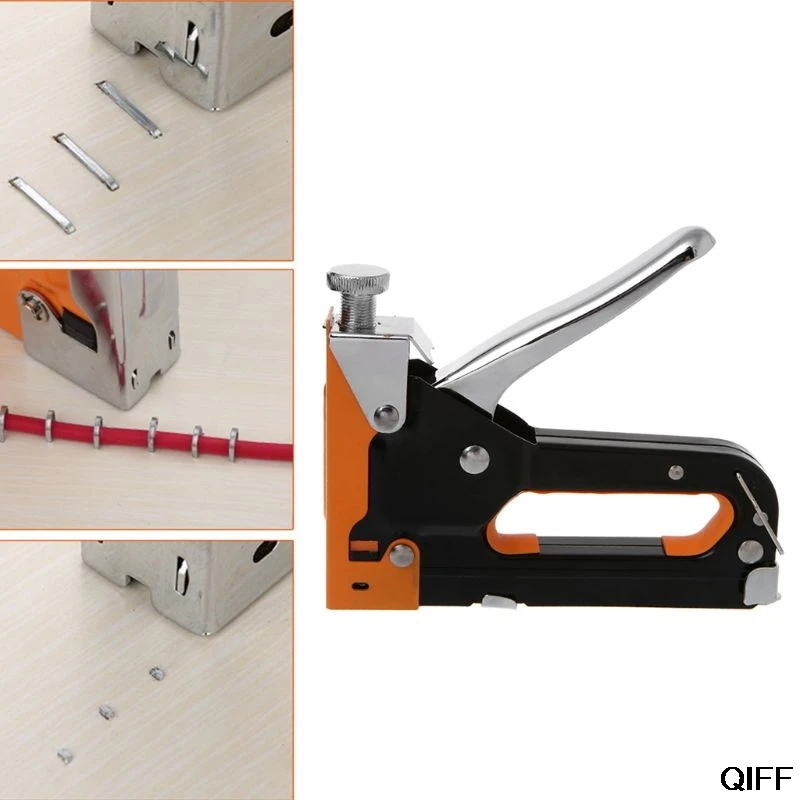Прямая поставка и сверхмощный 3 в 1 Мультитул гвоздь степлер-пистолет степлинг машина для деревянной двери мебельный Инструмент 25 июня
