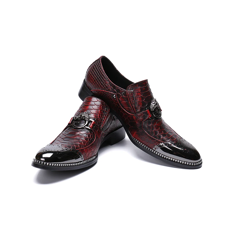 Picture Cuero Negocios Yardas Picture Nuevo Emobssed La Los Vestido Casuales Grandes Zapatos As De Moda Marca Hombres Mens Diseño as Punta Lujo ZTSIxTq1