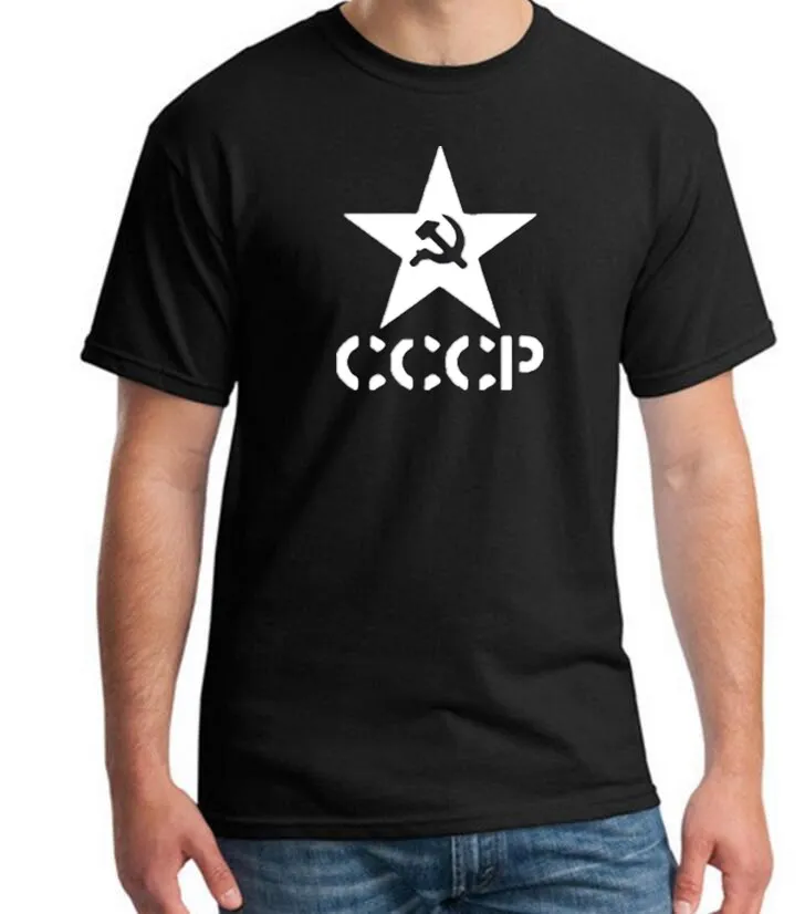 cccp Hot Sale Soviet Union Lenin Design Short Sleeve T-Shirt For Men Cotton T Shirt Hip Hop Camisa Masculina | Мужская одежда