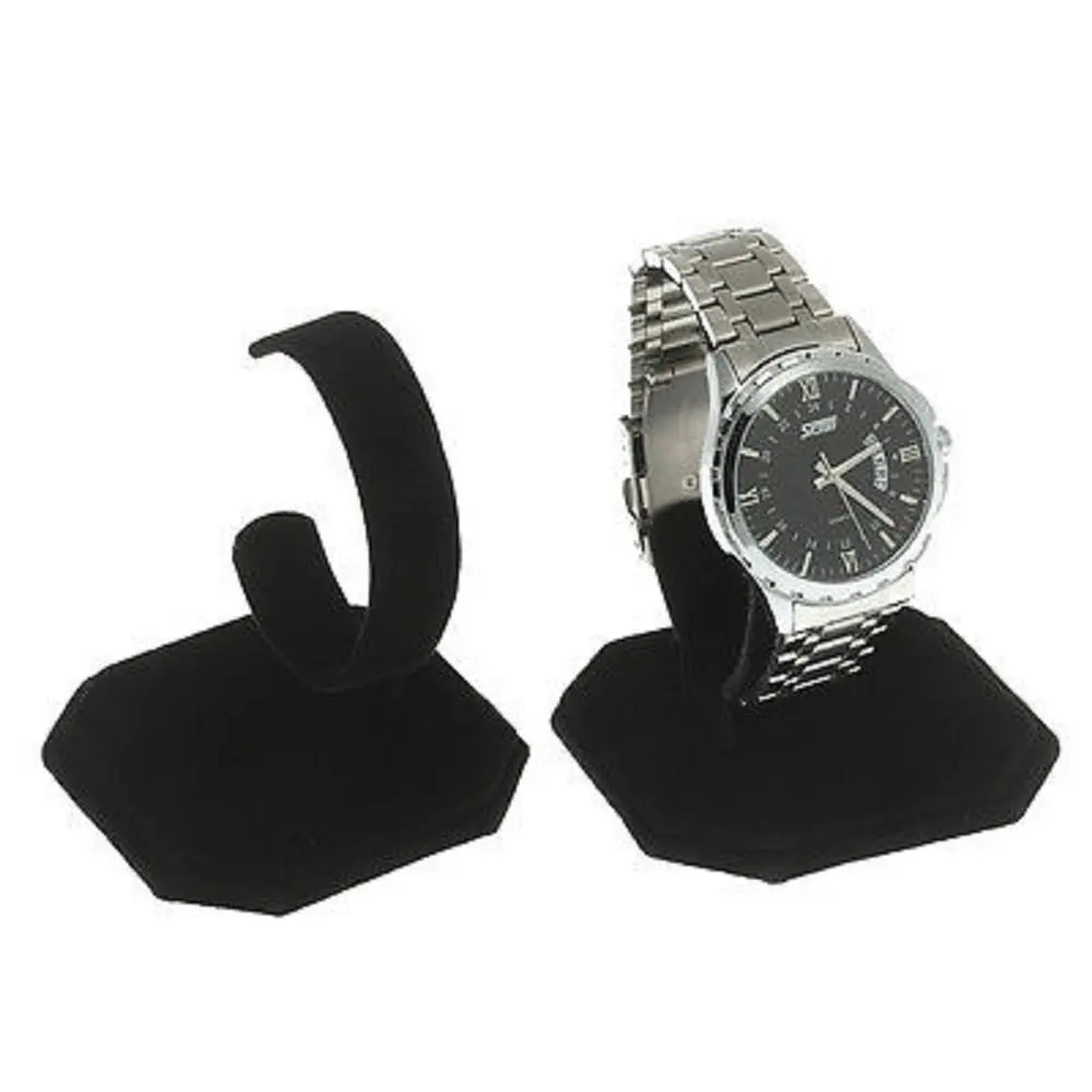 

Suede shou biao jia C Style shou zhuo jia Suede Scratch-Resistant Watch Display Bracelet Storage Rack Products Display