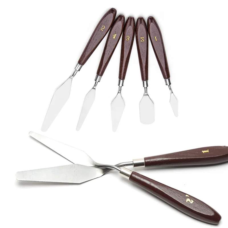 Spatula Knives Painting Knife Blade Artist Oil Painting Tools Palette