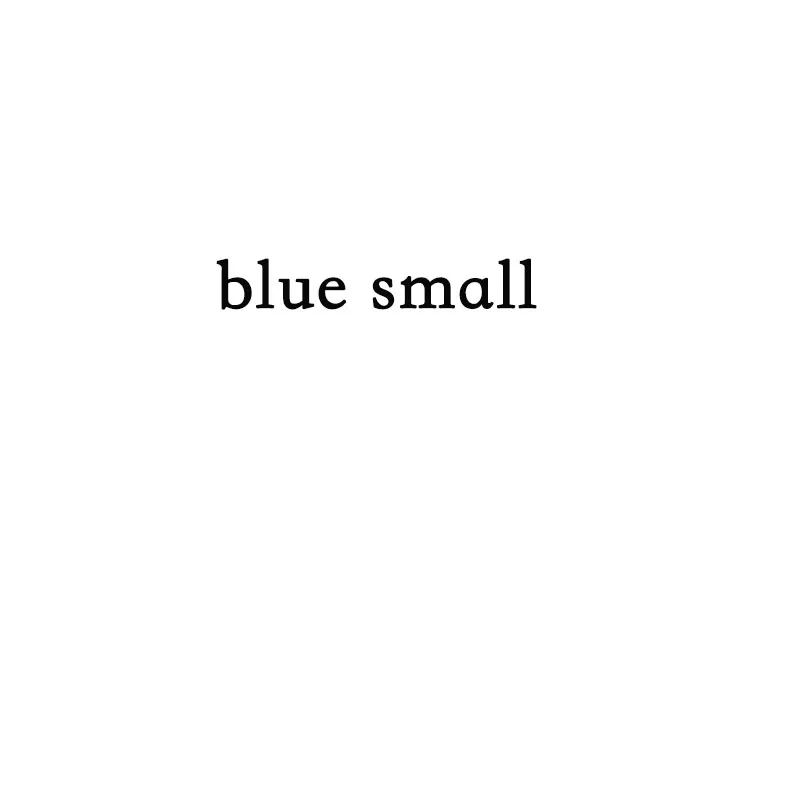 Украшения для обуви - Цвет: blue small