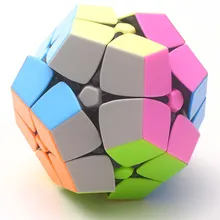 12 Сторон Скорость Magic Cube 2x2x2 извилистый паззл спидкуб Megaminx без Стикеры cubo magico, Обучающие Развивающие игрушки для детей