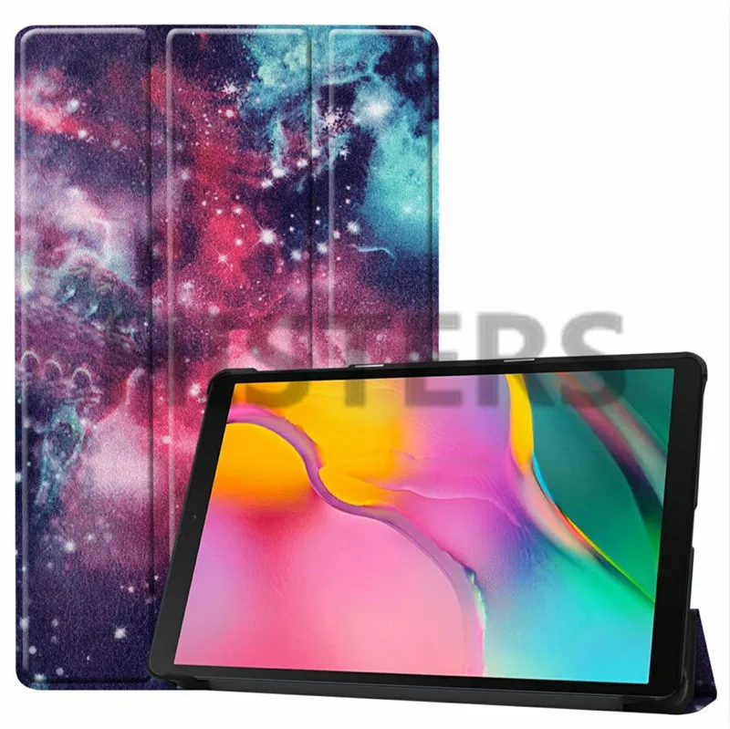 

Funda Capa For Samsung Galaxy Tab A 10.1 (2019) SM-T510 SM-T515 10.1 inch Tablet Cover Case_Ultra-Slim&3-Folded&Magnetic-Closure