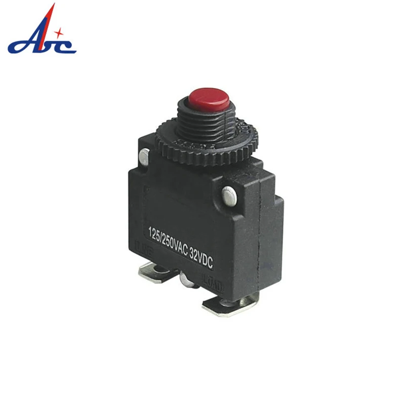 

2~20A Copper Spot Overload Protector Circuit Breaker Plastic Overload protection Manual Reset Switch