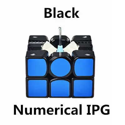 GAN356 X 3x3x3 Магнитный магический скоростной Куб Профессиональный Stickerless Gans 356X магниты головоломка Cubo magico Gan 356 X игрушки для детей - Цвет: Numerical IPG black