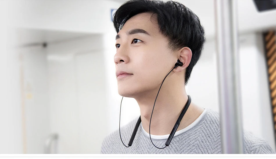 Xiao mi Bluetooth наушники mi Collar беспроводные Bluetooth наушники гарнитура спортивные беспроводные магнитные наушники-вкладыши Dual Dyna mi c