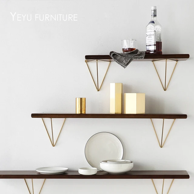 Modern Loft Design Wall Mounted Metal And Solid Wooden Shelf Bookshelf Flower Pot Display Rack Modern Loft Design Wall Mounted Metal And Solid Wooden Shelf Bookshelf Flower Pot Display Rack