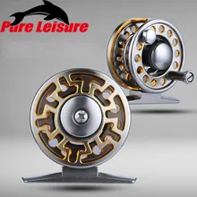 PureLeisure 10 кг сопротивления Мощность зима Fly Рыболовная катушка 2+ 1BB переднее колесо лед рыболовная Катушка ультра светильник 4000/5000/6000 Рыболовная катушка