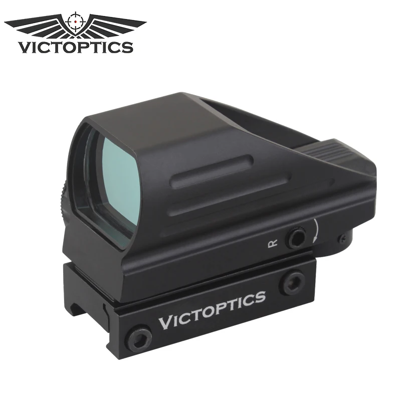 Тактический прицел Victoptics с красной точкой 1x22x33 4 запираемыми линзами для