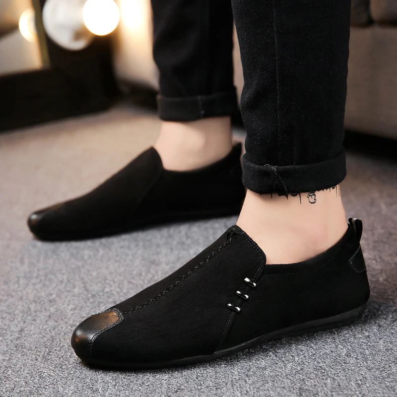 Men Casual Shoes Boat Loafers Comfortable Male Flat Driving Sneakers Lightweight Fashion Brand Autumn Footwear Red Black Cheap Men Casual Shoes Boat Loafers Comfortable Male Flat Driving Sneakers Lightweight Fashion Brand Autumn Footwear Red Black Cheap