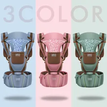 Переноска для ребенка сумка-кенгуру дышащая Передняя облицовка хлопок 4 в 1 детский рюкзак сумка обертывание слинг для новорожденных 719