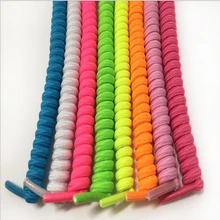 High elastic lazy shoelaces nylon solid shoelaces no tie shoelaces for women /children for sports