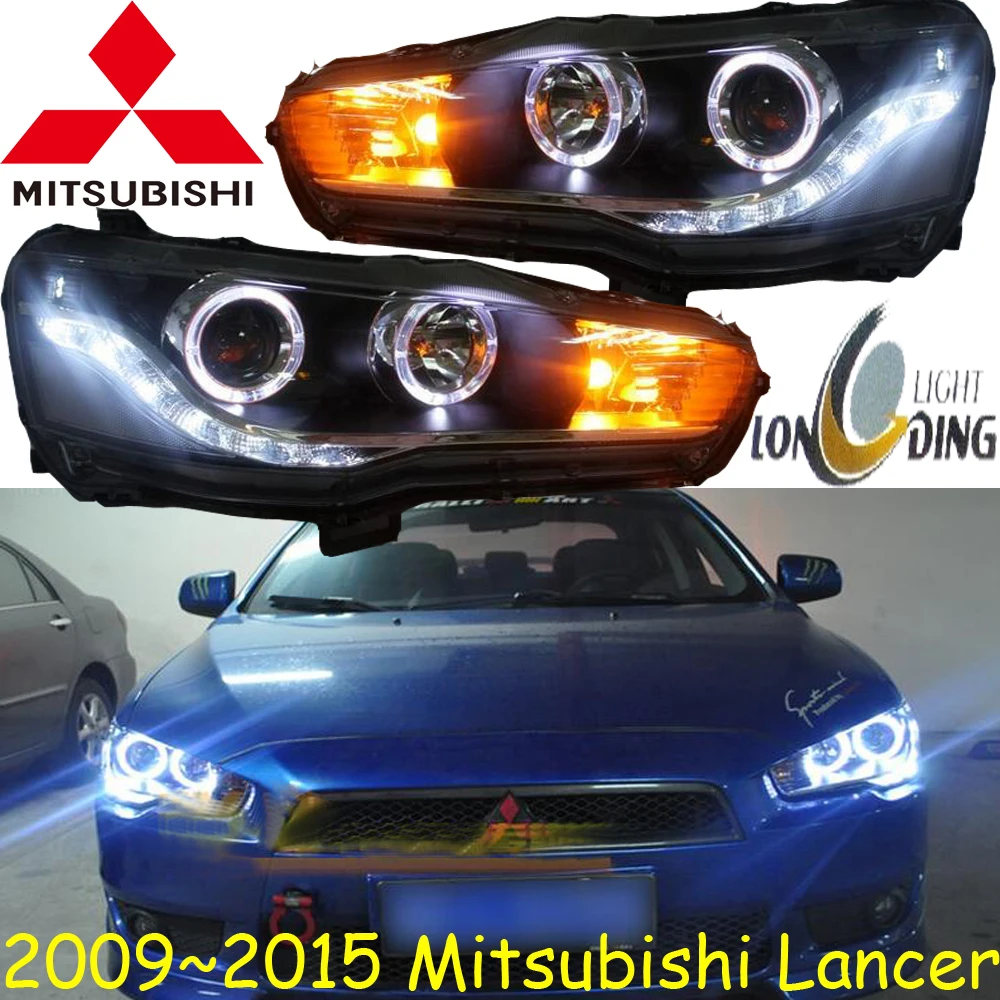 Mitsubiish Lancer headlight2008~, подходит для LHD,! ASX, Lancer противотуманный светильник, Lancer EX, LX, Outlander, galant, grandis