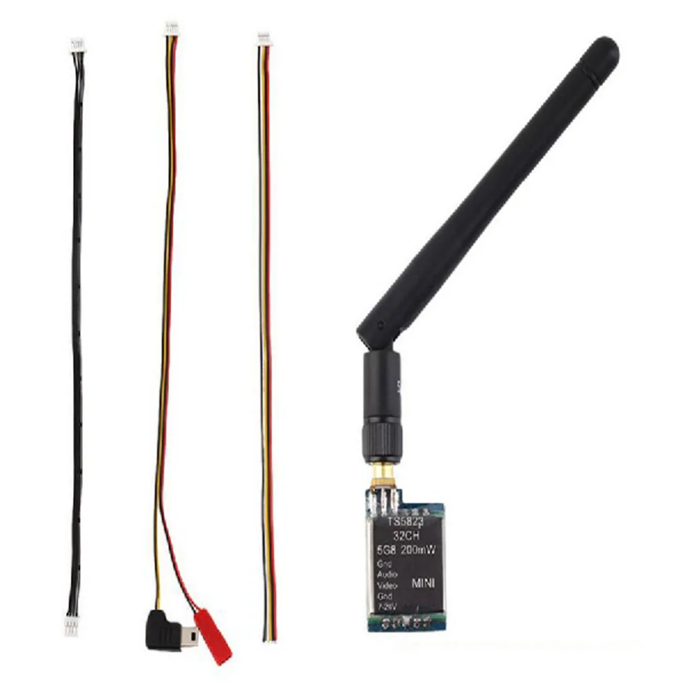 New 5 8G 200mW 32Channel Mini Wireless AV Transmitter Module for FPV Free Shipping