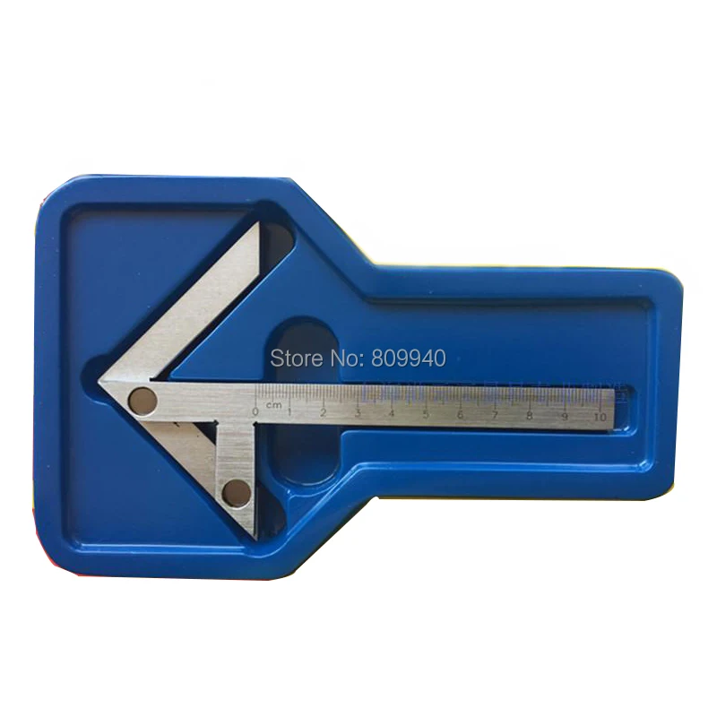

100*70mm Center Finding Gauge Center Marking Gauge Marking Gauge Measurement Caliper Tool without box