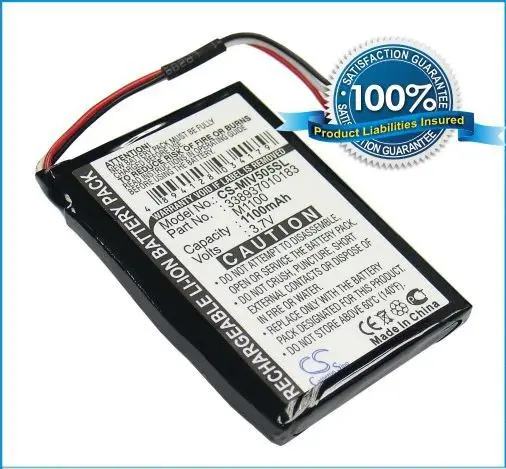 Кэмерон китайско Батарея для MITAC MIO дух V505 ТВ V735 (P/N 338937010183 M1100)|gps battery|battery for gpsmio gps